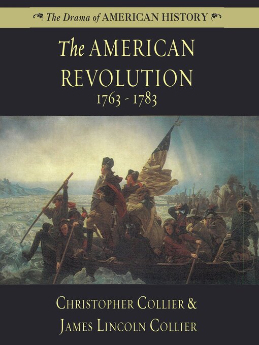 Title details for The American Revolution by Christopher Collier - Wait list